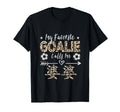 My Favorite Goalie Calls Me Popo T-Shirt - Casual Everyday Wear for Adults