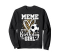 Meme Birthday Soccer Ball Meme Leopard Sweatshirt - Graphic Print Unisex