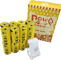 Dog Poop Bag, Biodegradable, Waste Bags with Dispensers, Guaranteed Leak Proof and Extra Thick, Certified Home Compostable, Plant-Based Dog Waste Bags, Eco-Friendly, 240 counts 16 rolls (Yellow, 16)