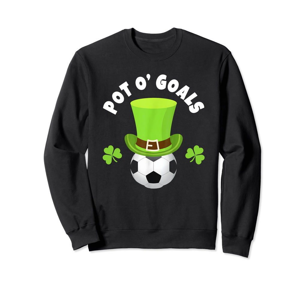 Soccer Team Striker St Patricks Day T-Shirt - Graphic Print Men Women