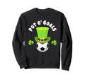 Soccer Team Striker St Patricks Day Hoodie - Novelty Apparel for Adults