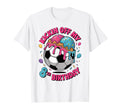 Soccer Birthday 8 Ice Cream Drip 8Th T-Shirt - Trendy Graphic for Adults