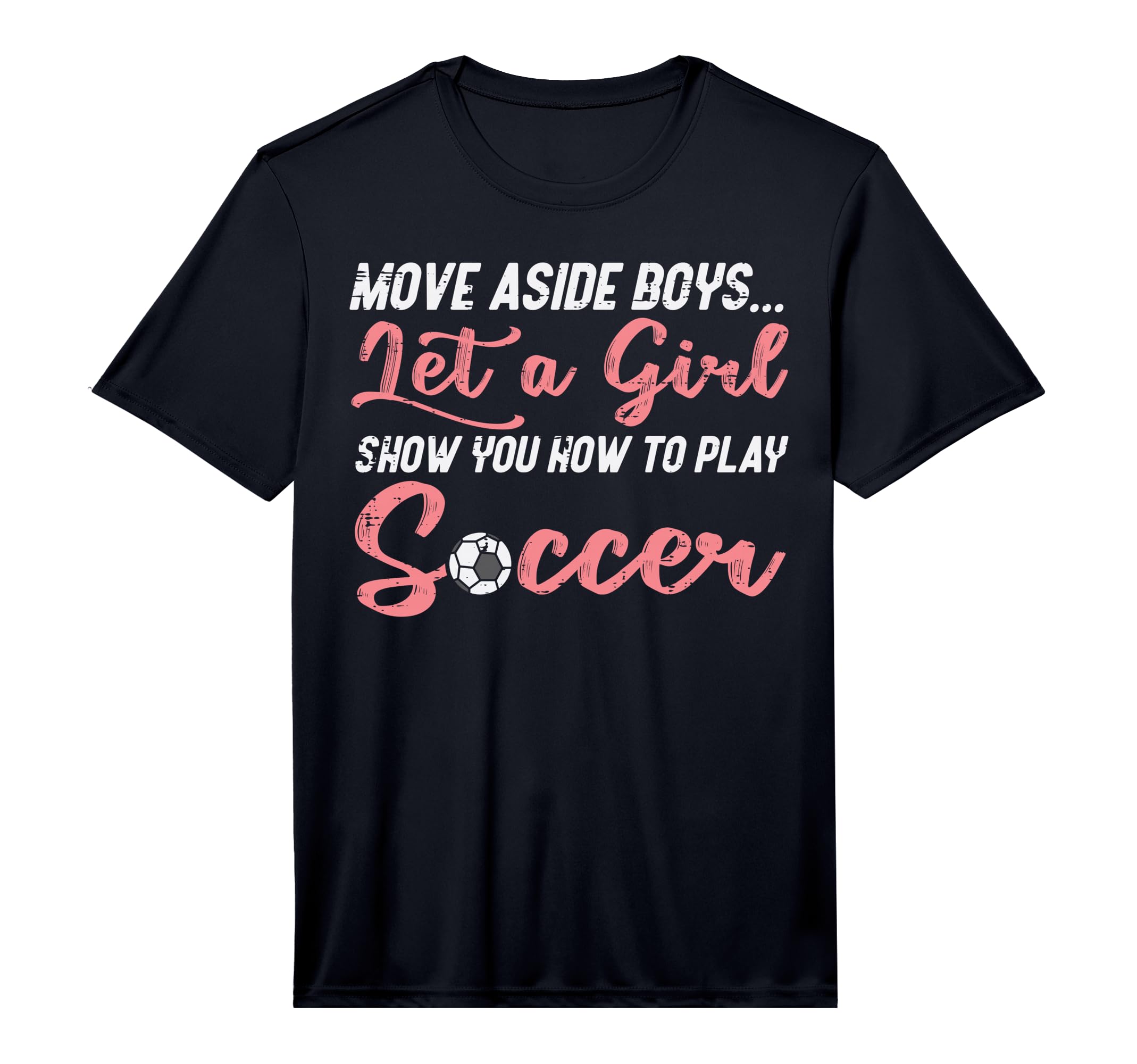 Move Aside Let Teach Soccer T-Shirt - Aesthetic Graphic for Adults