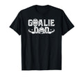 Ice Hockey Goalie Dad Hockey T-Shirt - Fun Novelty Design for Adults