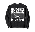 Proud Soccer Keeper Mom Soccer Sweatshirt - Trendy Graphic for Adults