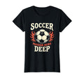 Soccer Passion Runs Deep T-Shirt - Custom Art Print Men Women