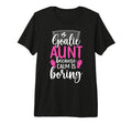 Funny Soccer Goalie Aunt Soccer T-Shirt - Streetwear Style for Adults