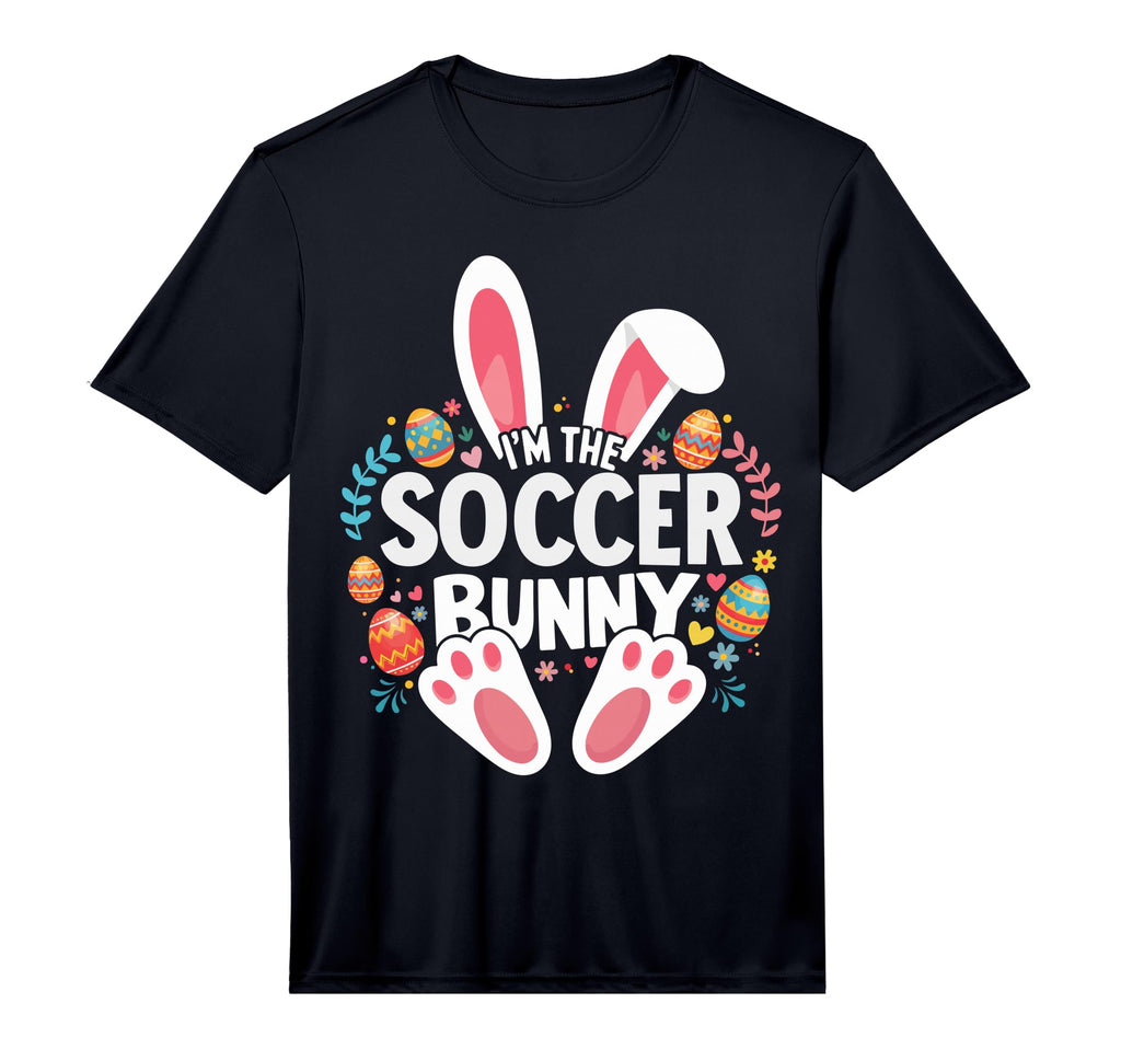 Mens Im Soccer Bunny Matching Easter T-Shirt - Novelty Apparel Unisex