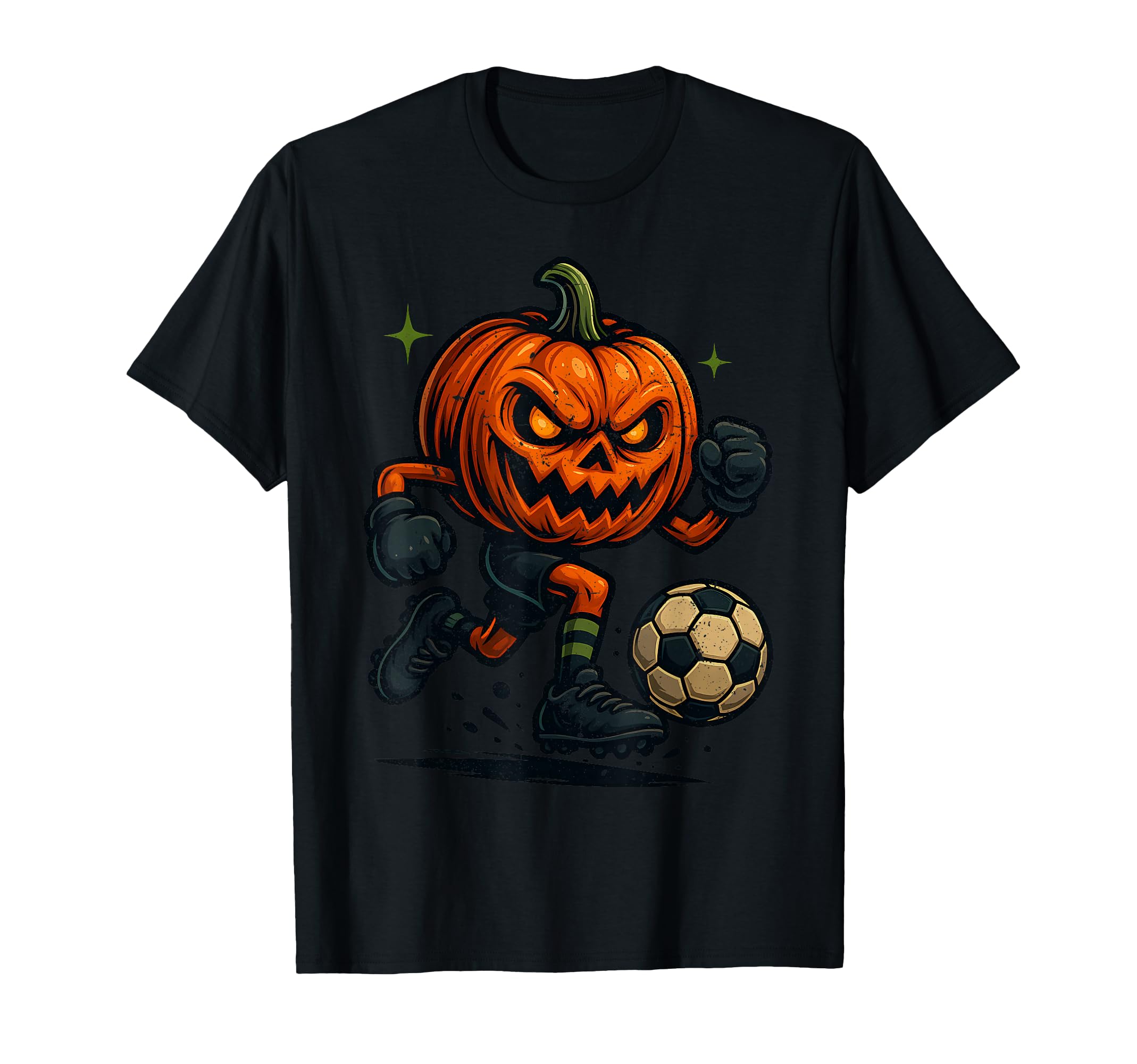 Halloween Scary Pumpkin Showing T-Shirt - Aesthetic Graphic for Adults