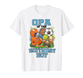 All Star Opa Birthday Basketball Soccer T-Shirt - Novelty Apparel Unisex