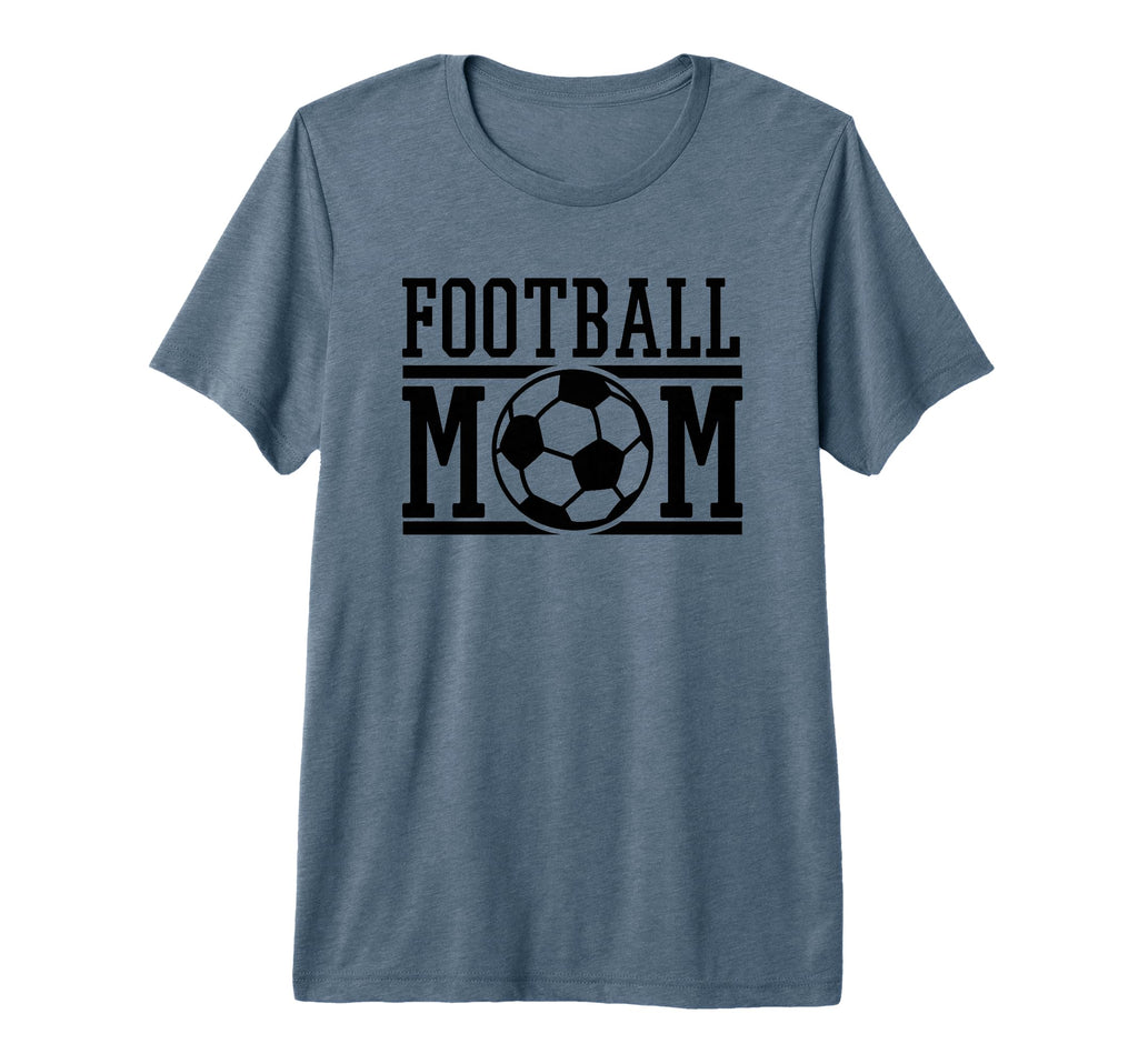 Football Mom Soccer Game Day Gift Proud T-Shirt - Unique Graphic Unisex