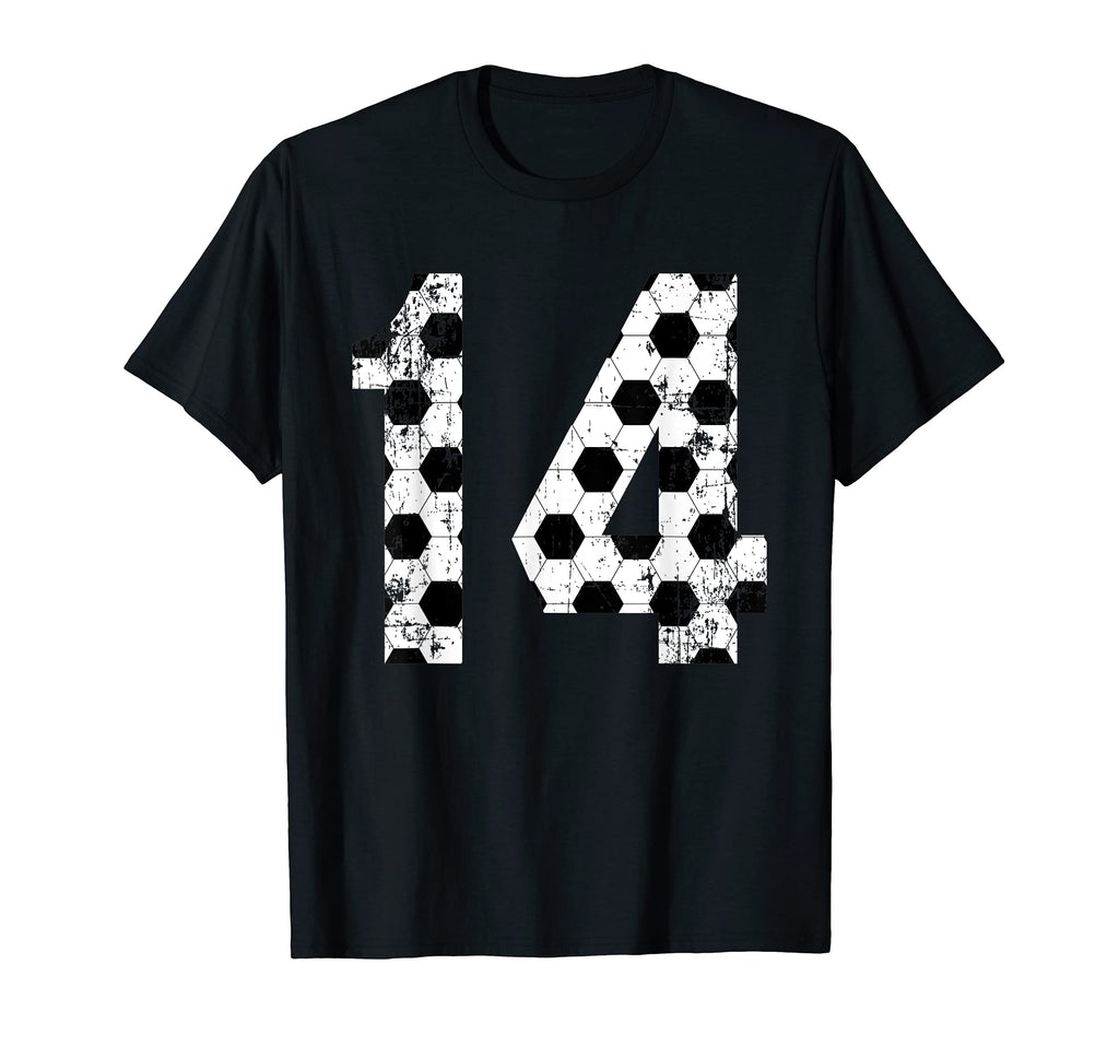 Soccer 14 Jersey Number T-Shirt - Streetwear Style Unisex