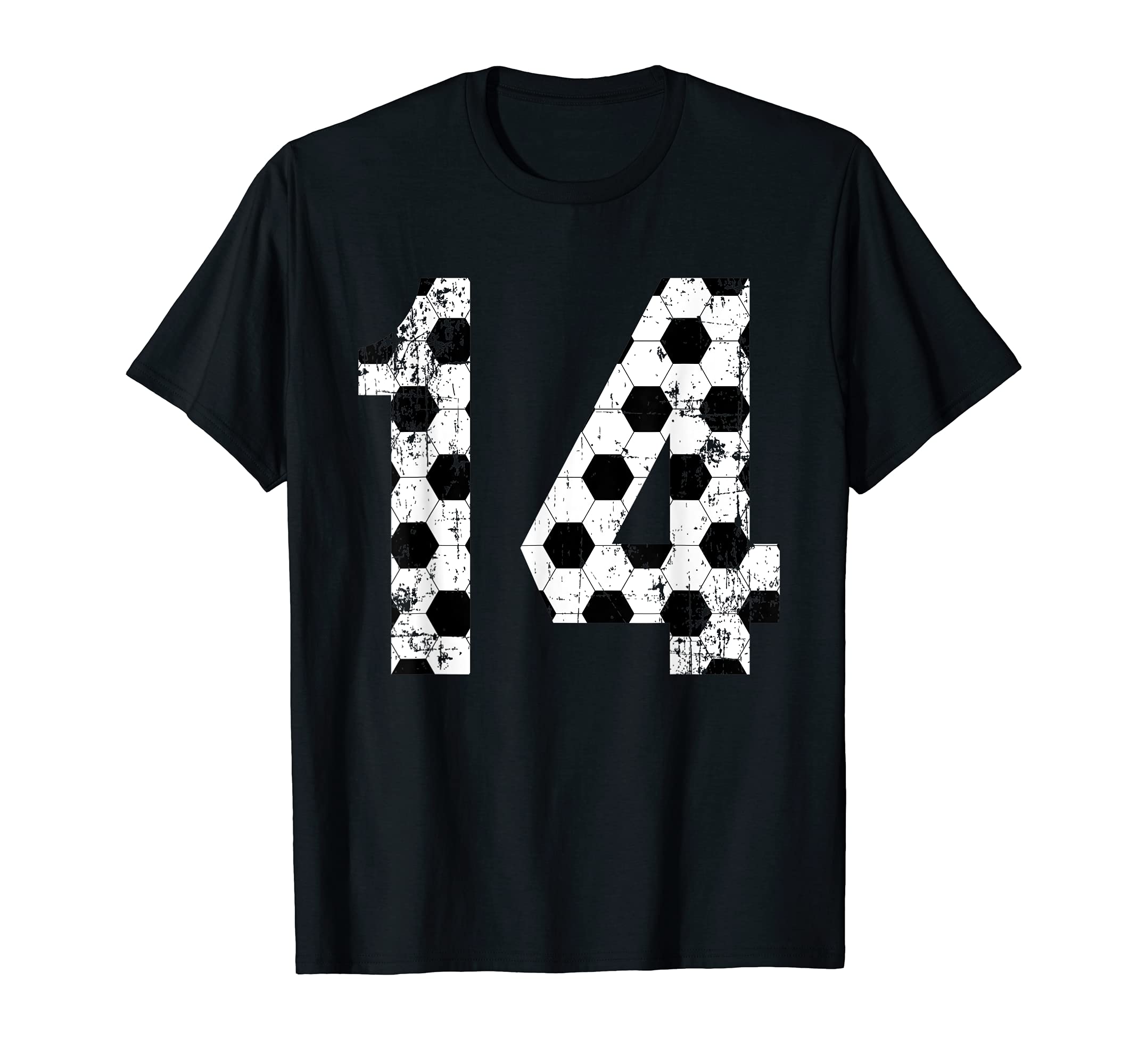 Soccer 14 Jersey Number T-Shirt - Streetwear Style Unisex