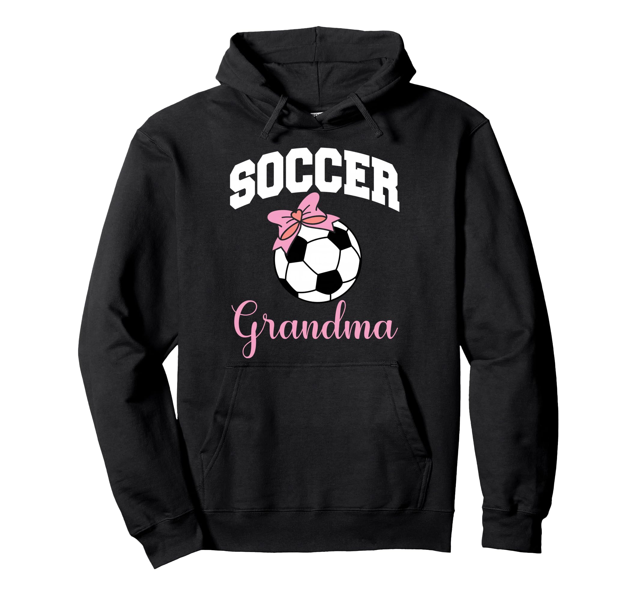 Soccer Grandma Coquette Bow Soccer Hoodie - Aesthetic Graphic Men Women