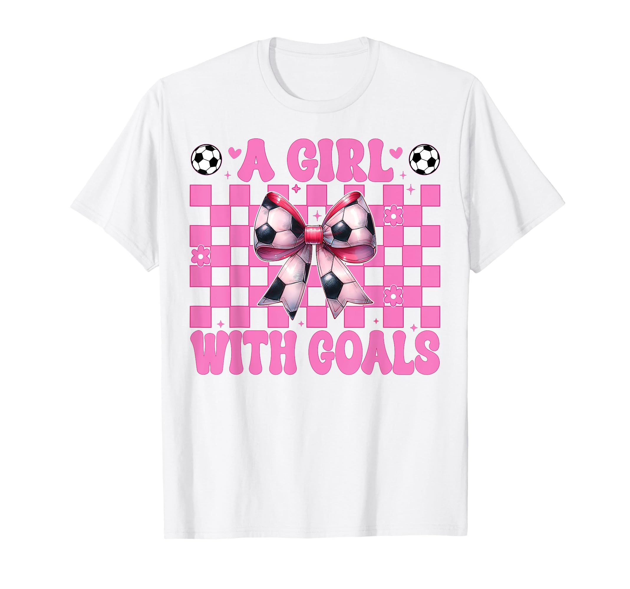 Soccer Mom Mama Mothers Day Coquette Goals T-Shirt - Trendy Graphic Unisex