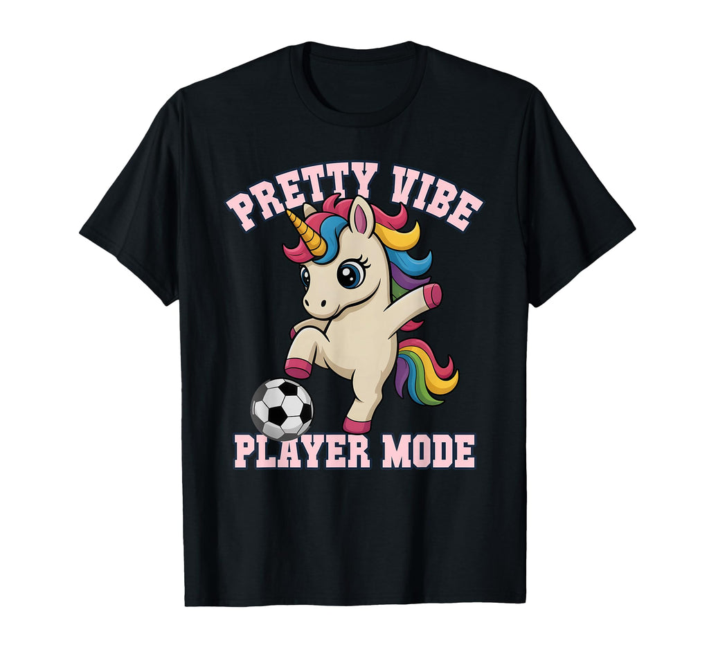 Pretty Vibe Unicorn Just Who Loves T-Shirt - Custom Art Print for Adults
