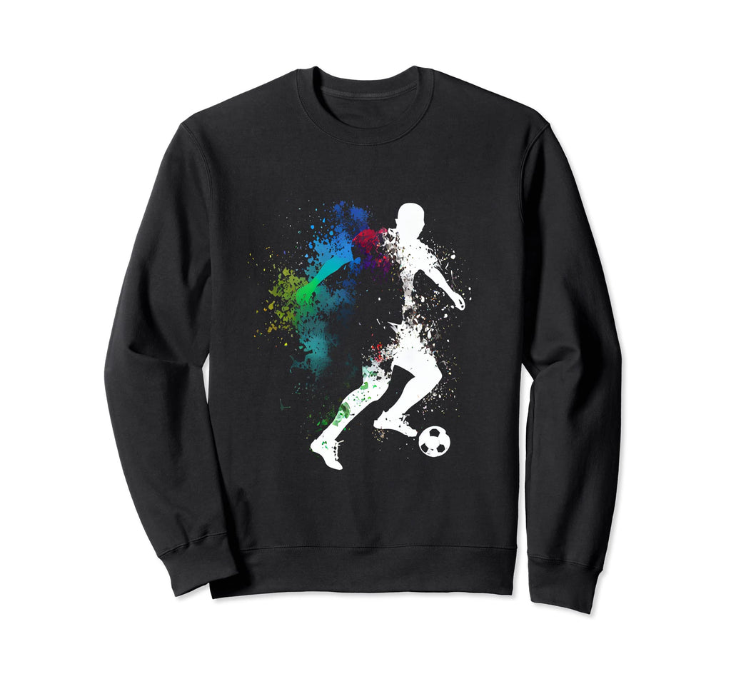Soccer Player Goal Coach Gift League Sweatshirt - Graphic Print Unisex