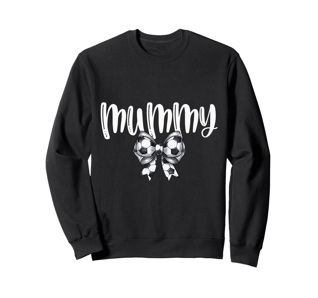 Coquette Soccer Mummy Spirit Sweatshirt - Trendy Graphic Men Women