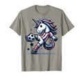 Footballer Unicorn Fans Soccer Team T-Shirt - Streetwear Style for Adults