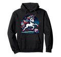Footballer Unicorn Fans Soccer Team Hoodie - Unique Graphic Unisex