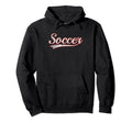 Soccer Varsity Distressed Throwback Hoodie - Streetwear Style for Adults
