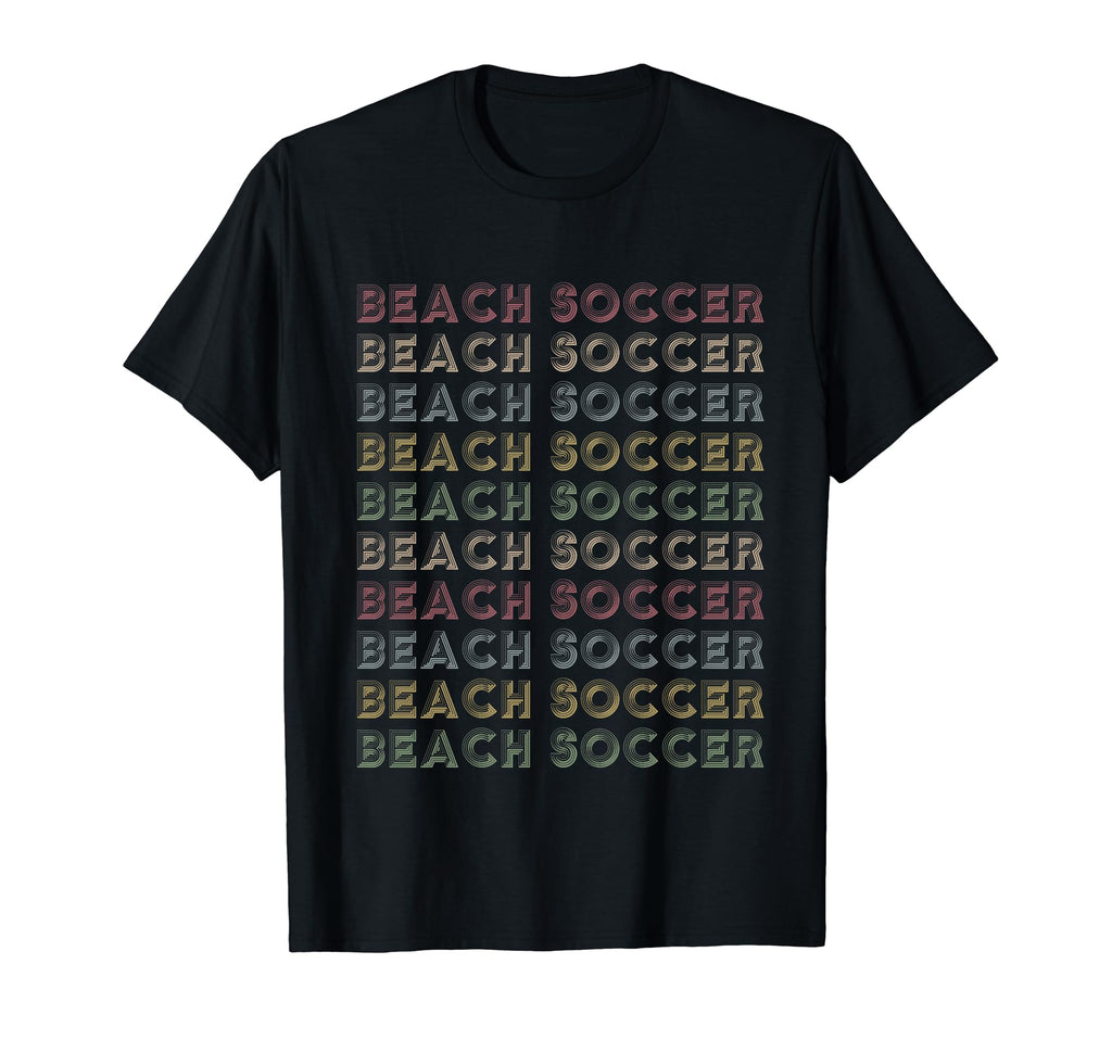 Beach Soccer Repetitive Beasal Player T-Shirt - Trendy Graphic Men Women