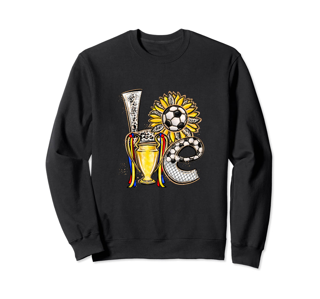 Love Soccer Player Sweatshirt - Streetwear Style Men Women