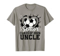 Senior Uncle Class 2026 Soccer Drip T-Shirt - Custom Art Print for Adults