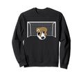 Lazy Sloth Soccer Ball Funny Sweatshirt - Casual Everyday Wear for Adults
