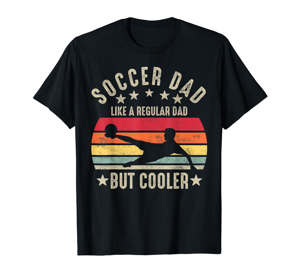 Soccer Dad Like Regular Dad But T-Shirt - Minimalist Print for Adults