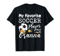 My Favorite Soccer Player Calls T-Shirt - Casual Everyday Wear for Adults