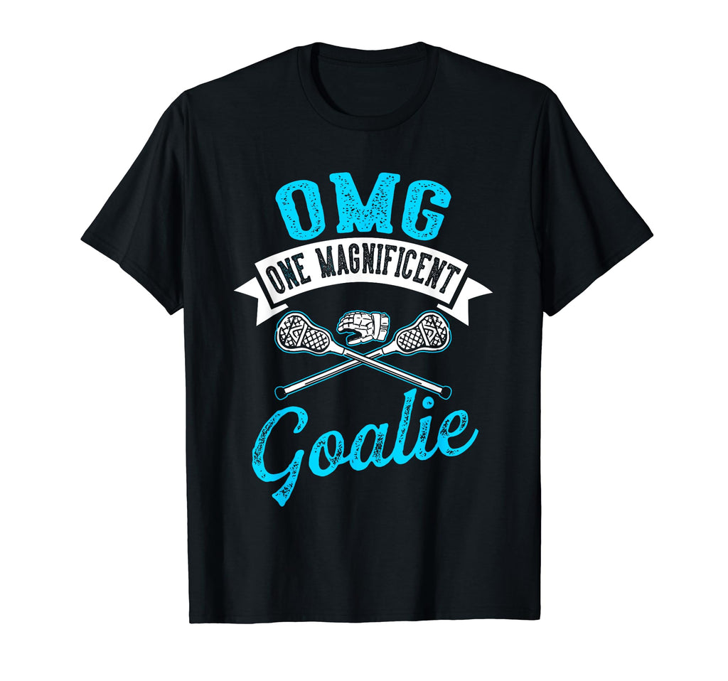 Lacrosse Goalie Goalkeeper T-Shirt - Aesthetic Graphic Unisex