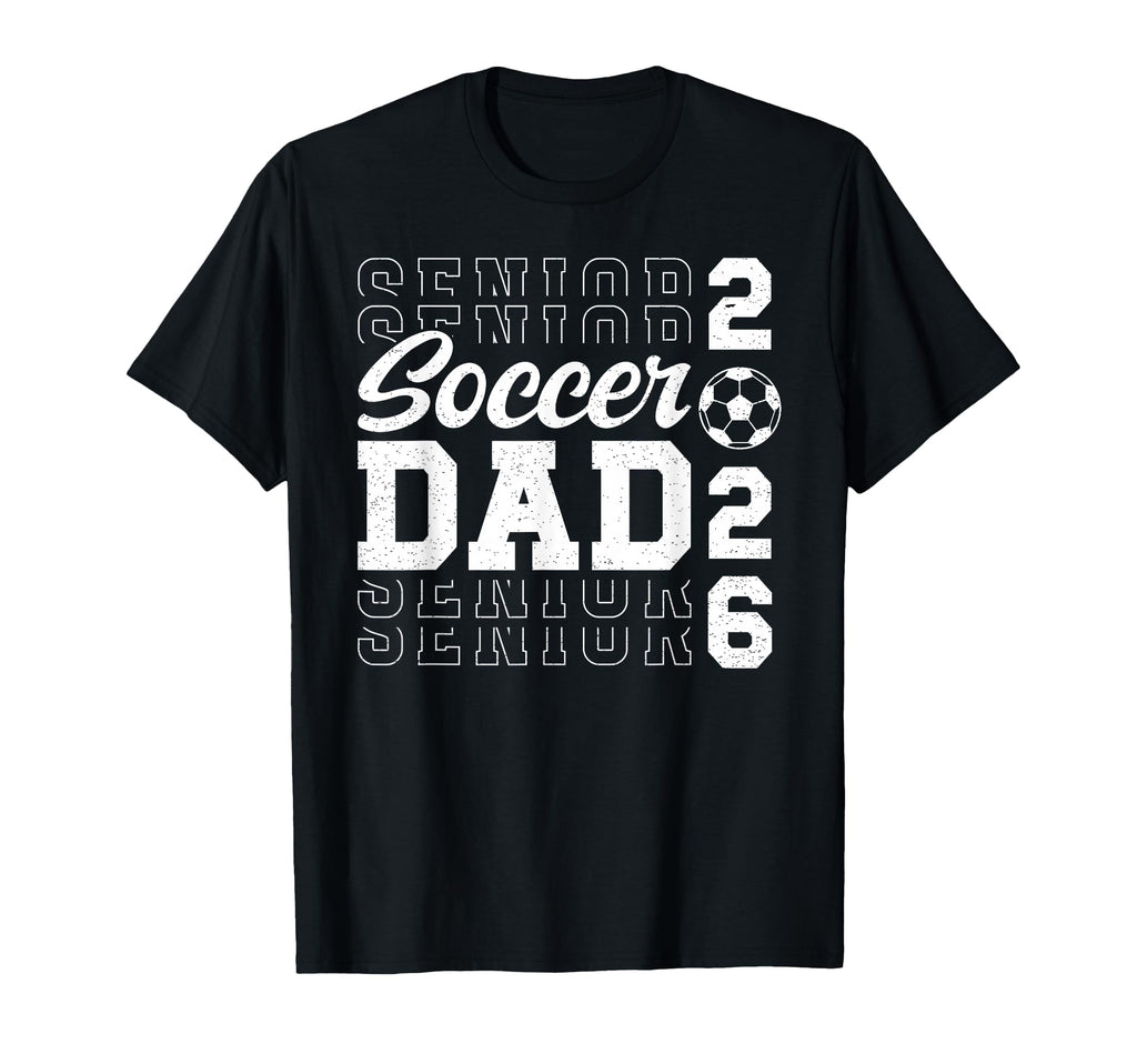 Soccer Senior Dad Soccer Player T-Shirt - Aesthetic Graphic for Adults