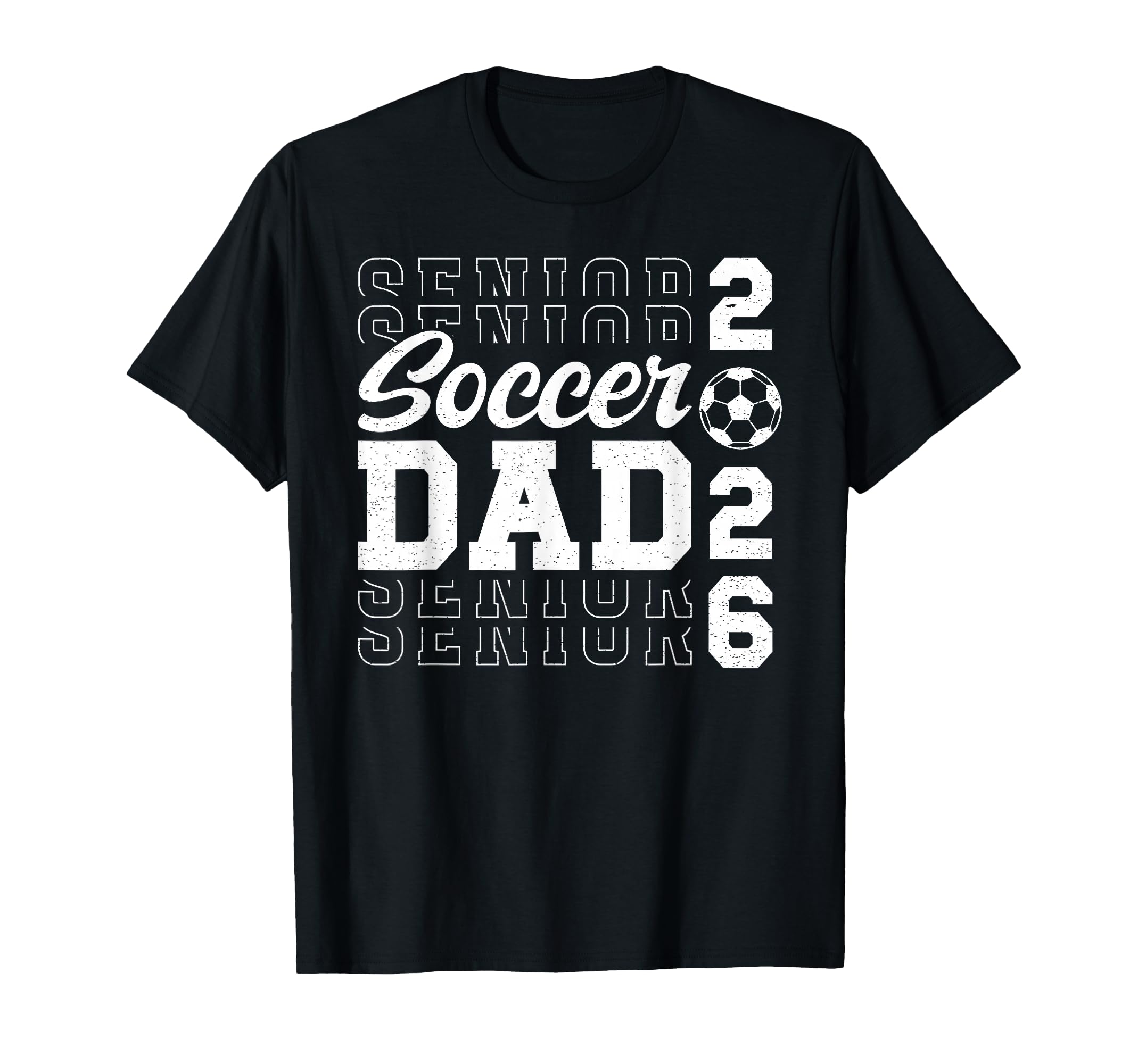 Soccer Senior Dad Soccer Player T-Shirt - Aesthetic Graphic for Adults