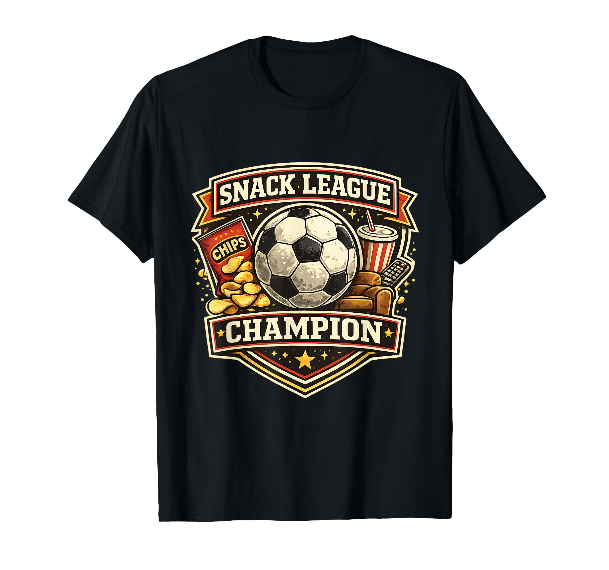 Snack League Champion Game Day T-Shirt - Aesthetic Graphic Unisex