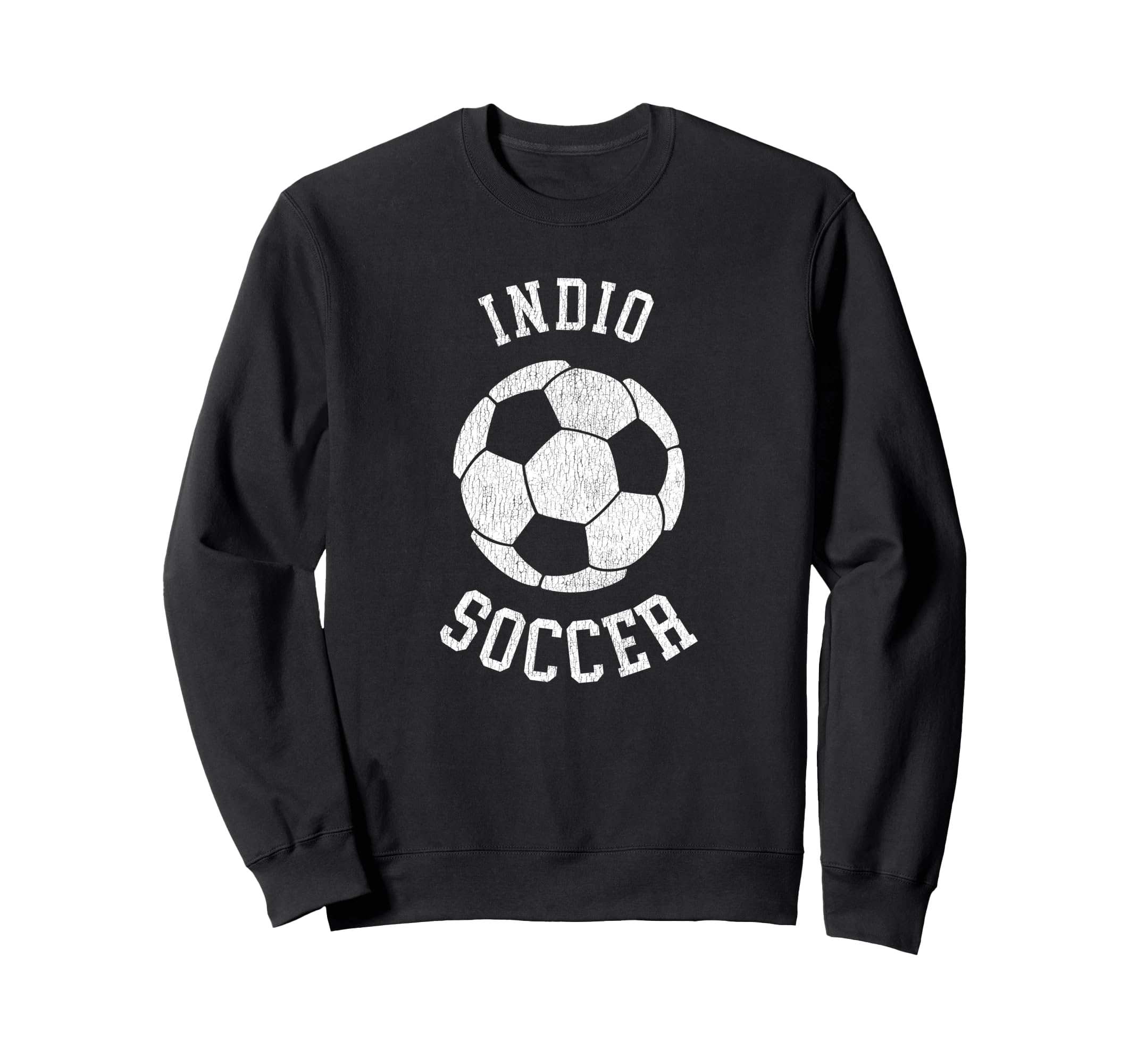 Indio Soccer Distressed 90S Sweatshirt - Streetwear Style for Adults