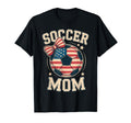 Soccer Mom Coquette Bow Ball Mothers T-Shirt - Trendy Graphic Men Women