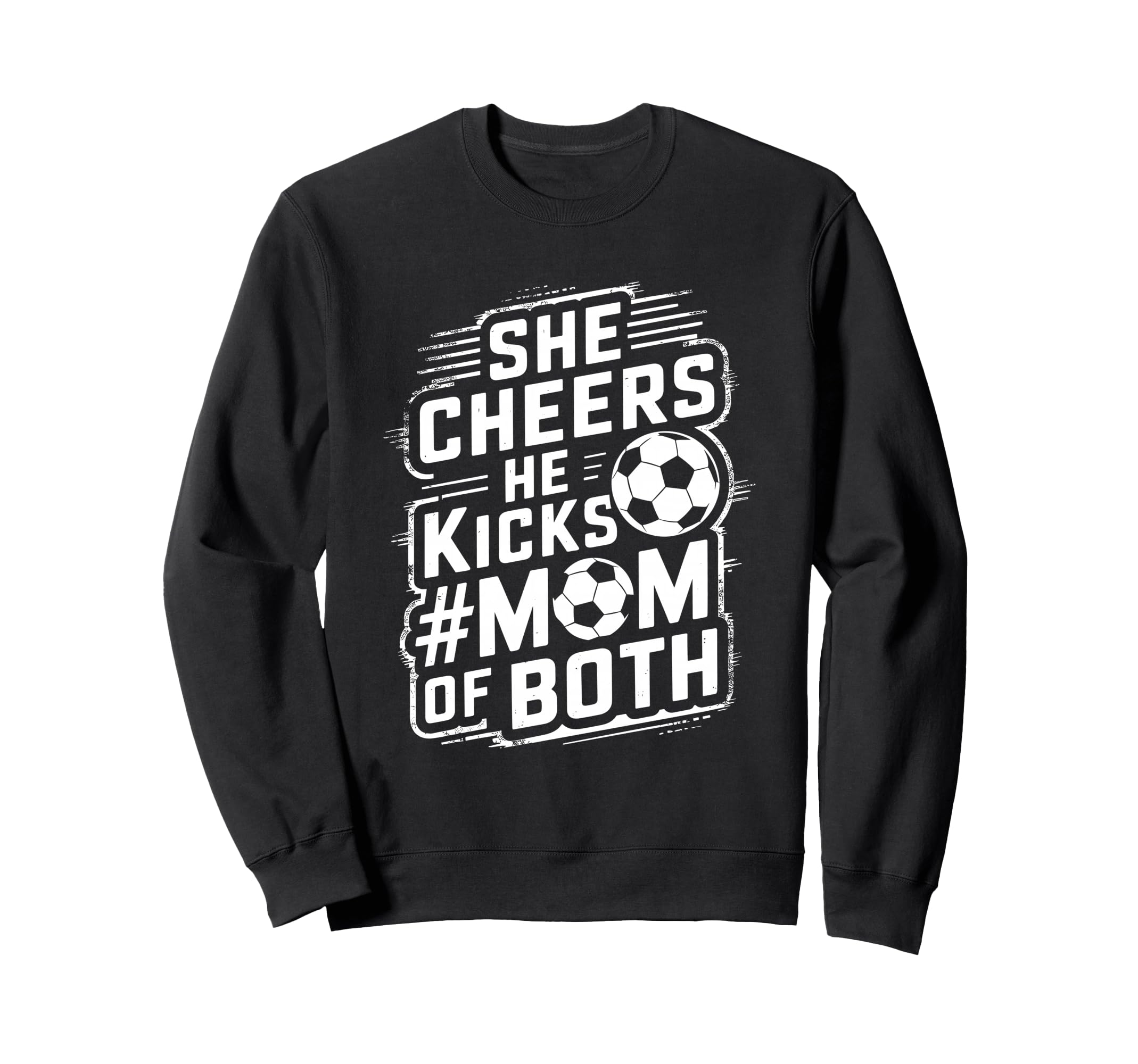 Soccer Player And Goalkeeper Sweatshirt - Aesthetic Graphic for Adults