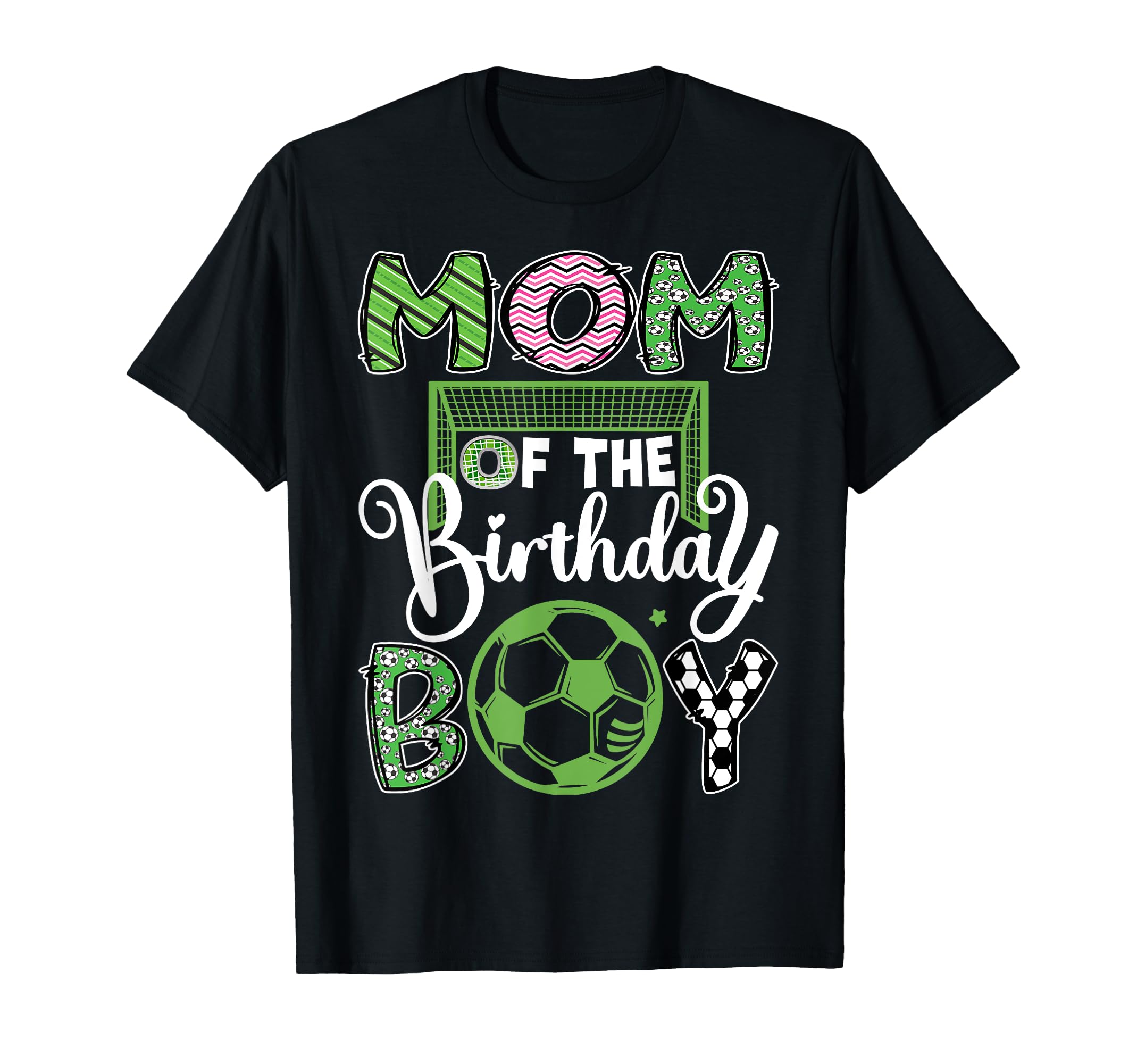 Mom Birthday Soccer Player Birthday T-Shirt - Graphic Print Men Women