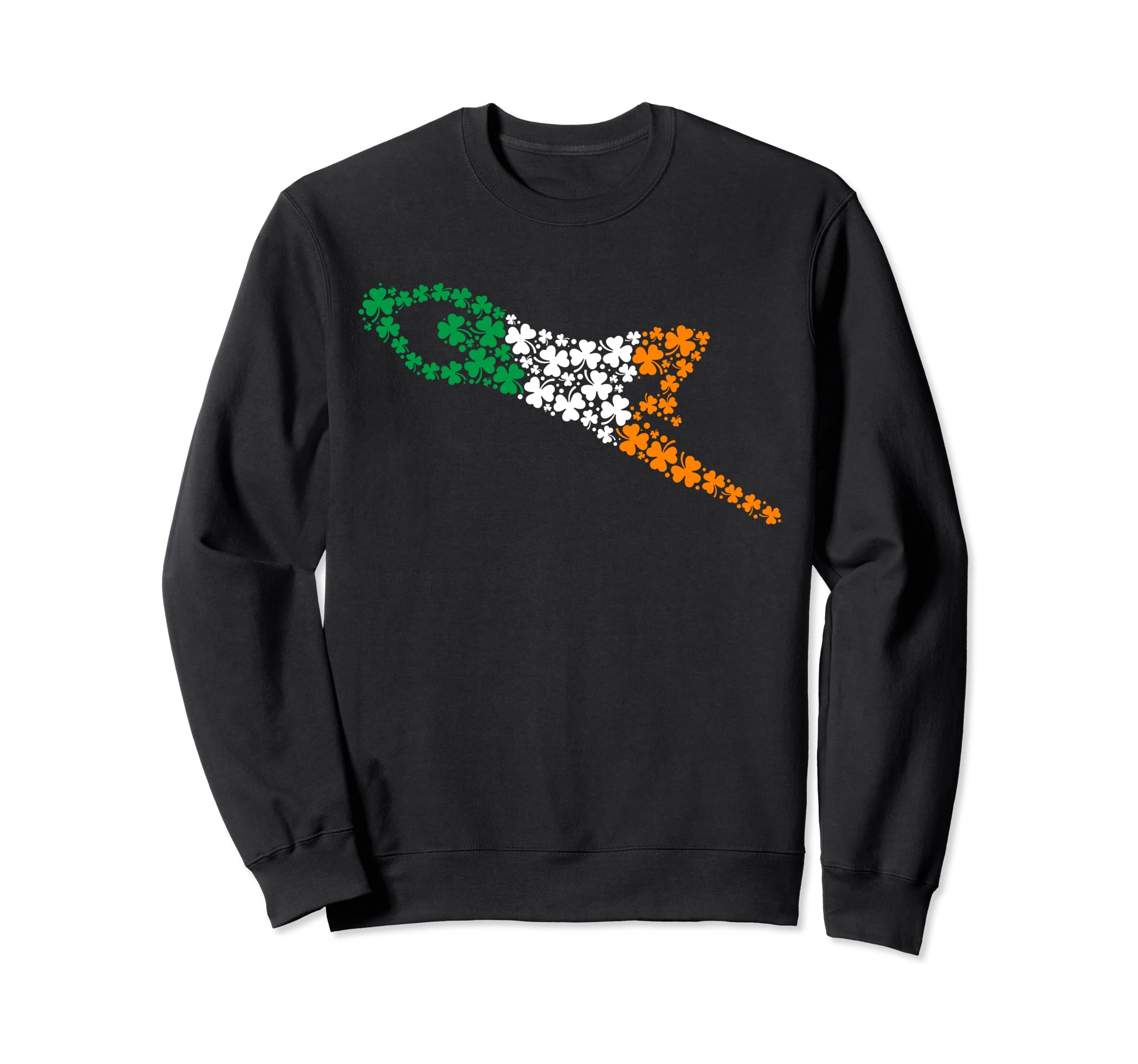 St Patricks Day Soccer Goalie Sweatshirt - Minimalist Print Men Women