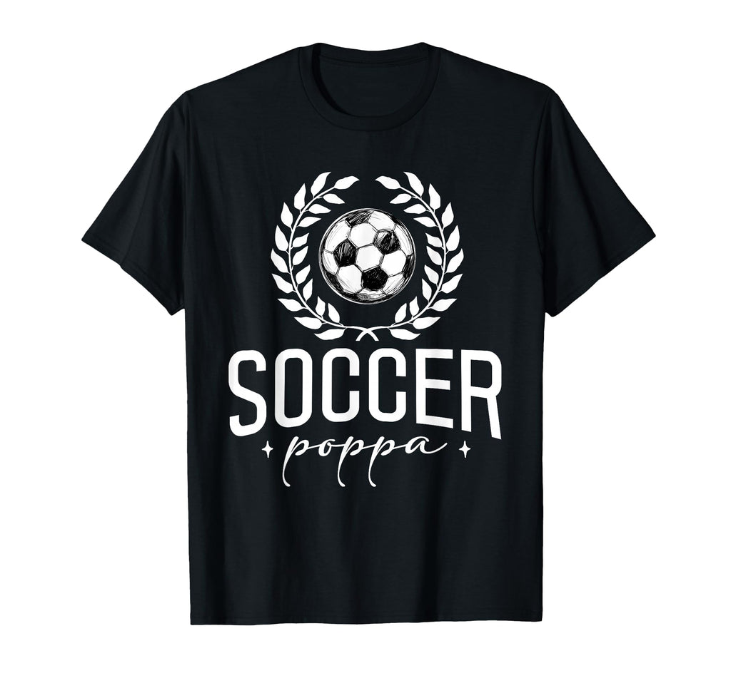 Soccer Poppa Family Matching Soccer Lovers T-Shirt - Novelty Apparel Unisex