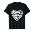 Heart Shaped Soccer Ball Artwork T-Shirt - Trendy Graphic Men Women