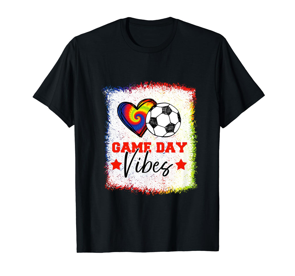 Soccer Soccer Game Day Vibes T-Shirt - Casual Everyday Wear Men Women