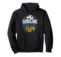 Sideline Social Club Soccer Team Hoodie - Graphic Print Unisex