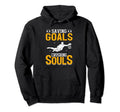 Soccer Goalie Cleat Soccer Net Soccer Hoodie - Trendy Graphic Men Women