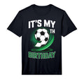 Its My 9Th Birthday Soccer Ball T-Shirt - Fun Novelty Design for Adults