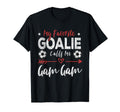 Funny Soccer Goalie Goalkeeper Mom Hoodie - Minimalist Print Men Women