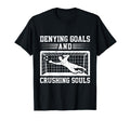 Soccer Goalie Goalkeeper T-Shirt - Aesthetic Graphic for Adults