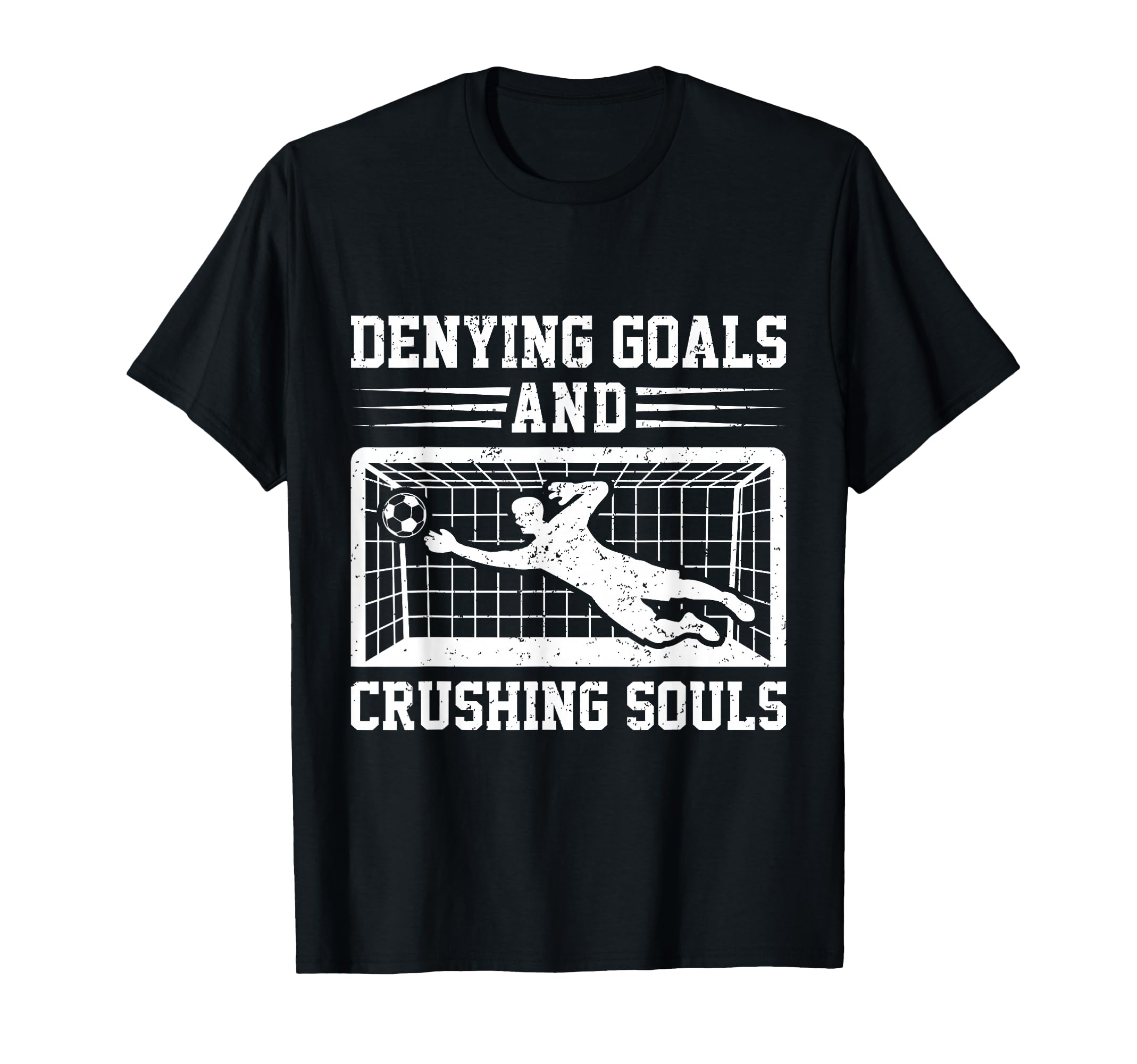 Soccer Goalie Goalkeeper T-Shirt - Aesthetic Graphic for Adults