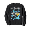 Water Polo Goalie Aunt Water Polo Sweatshirt - Aesthetic Graphic Men Women